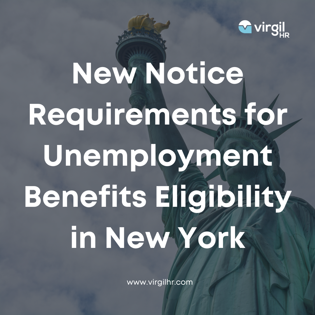 new york notice of eligibility for unemployment benefits