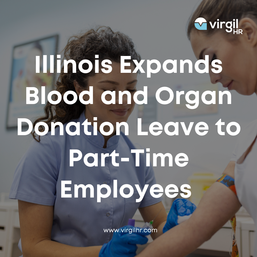 Leave Transfer Program Illinois Expands Blood and Organ Donation Leave to Part-Time Employees ...