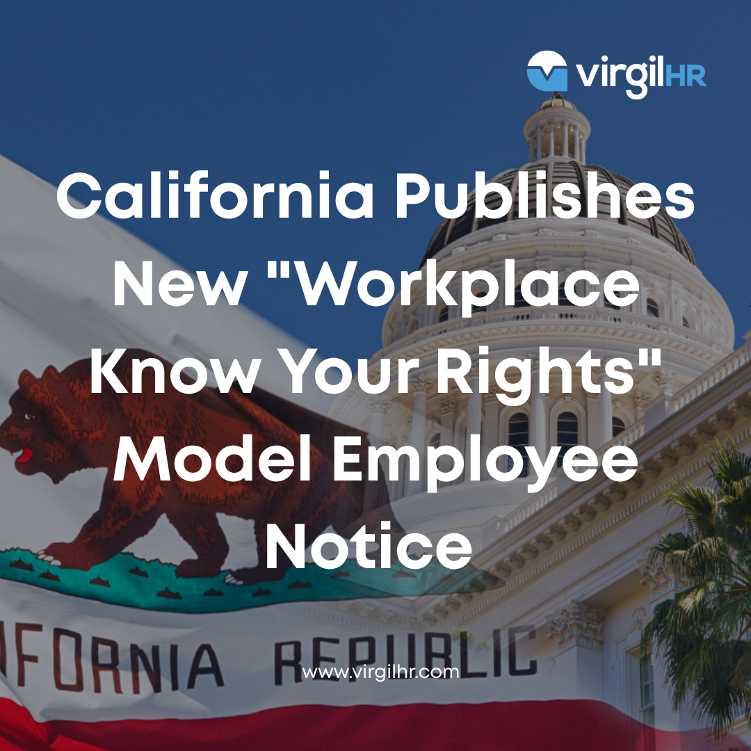 California Publishes New 